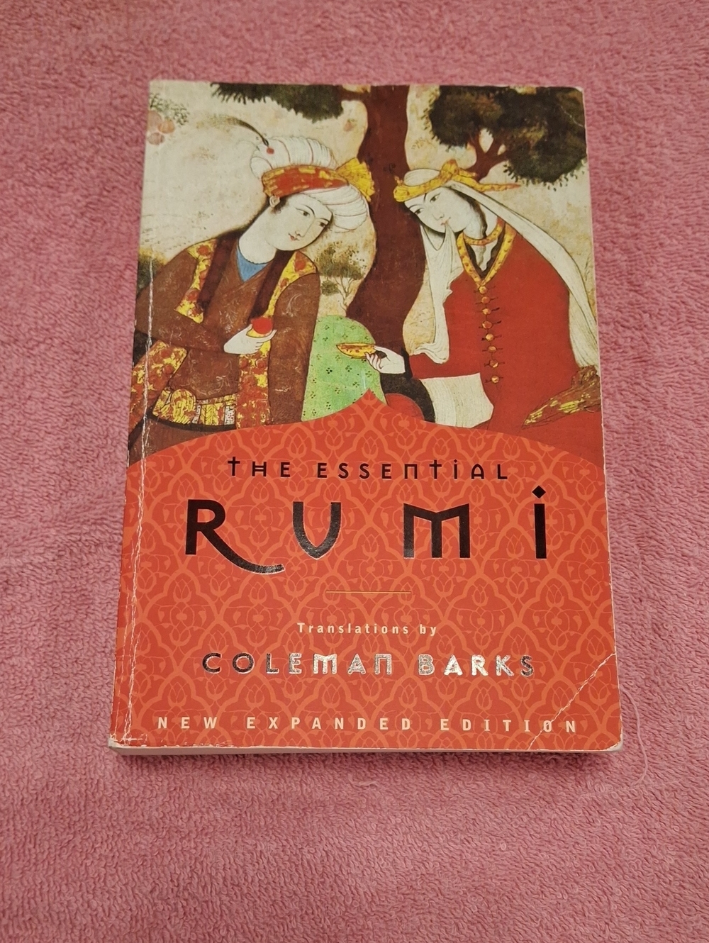 The Essential Rumi by Coleman Barks - Red Cover